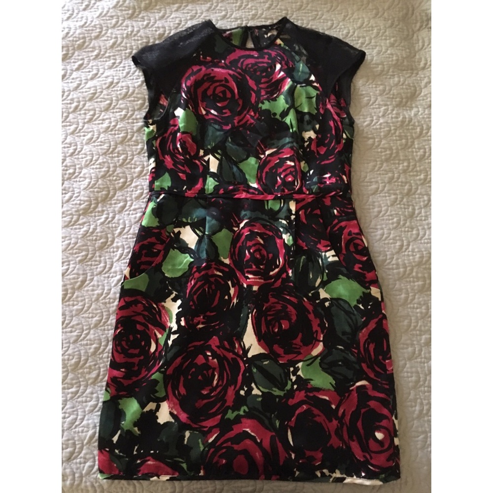 Nanette Lepore Roses dress sz4